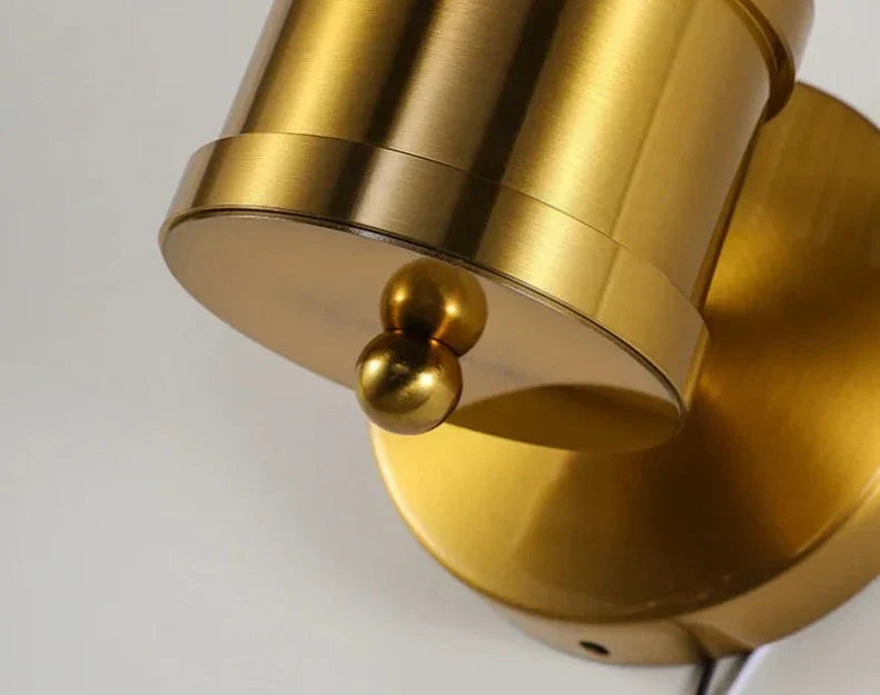BowLift | BrilluxGlow – Stylish Crystal and Brass Wall Light