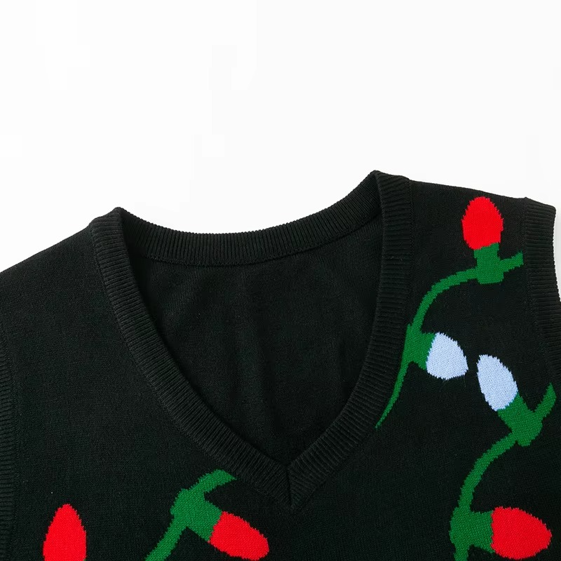 BowLift | Cozy Knit Christmas Sweater Vest for Baby Boys