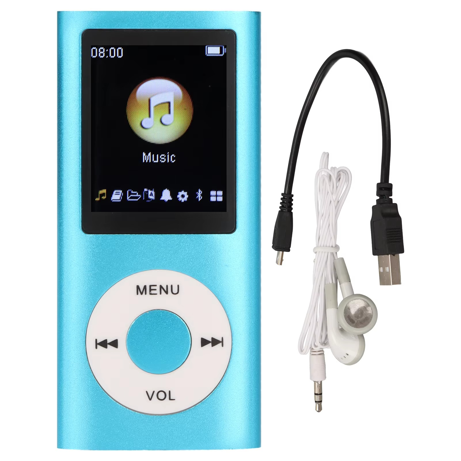 BowLift | Compact High-Resolution 1.8" LCD MP3 Player