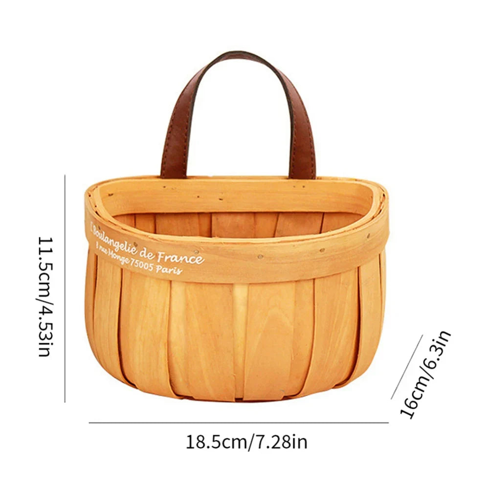 BowLift | French Market Handcrafted Wooden Basket