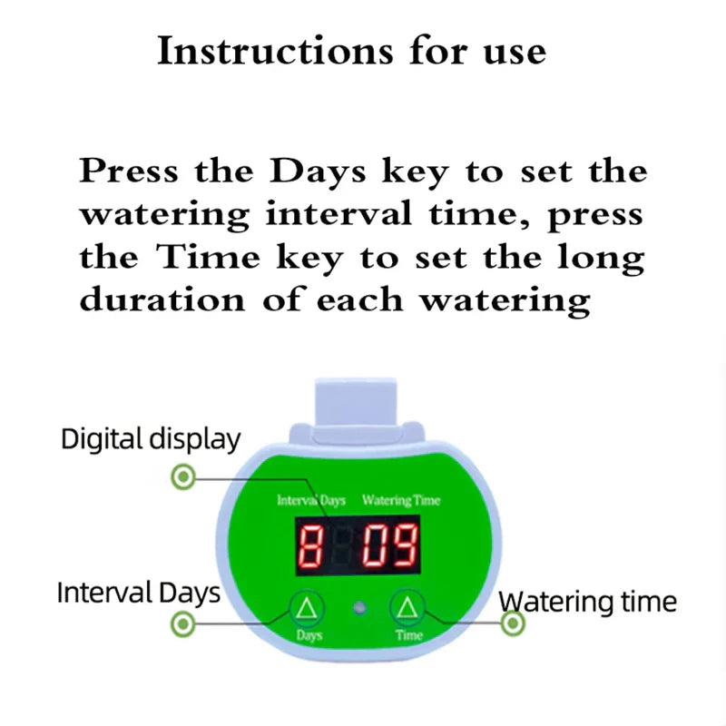 BowLift | Automatic Plant Watering System with USB – Efficient Drip Irrigation