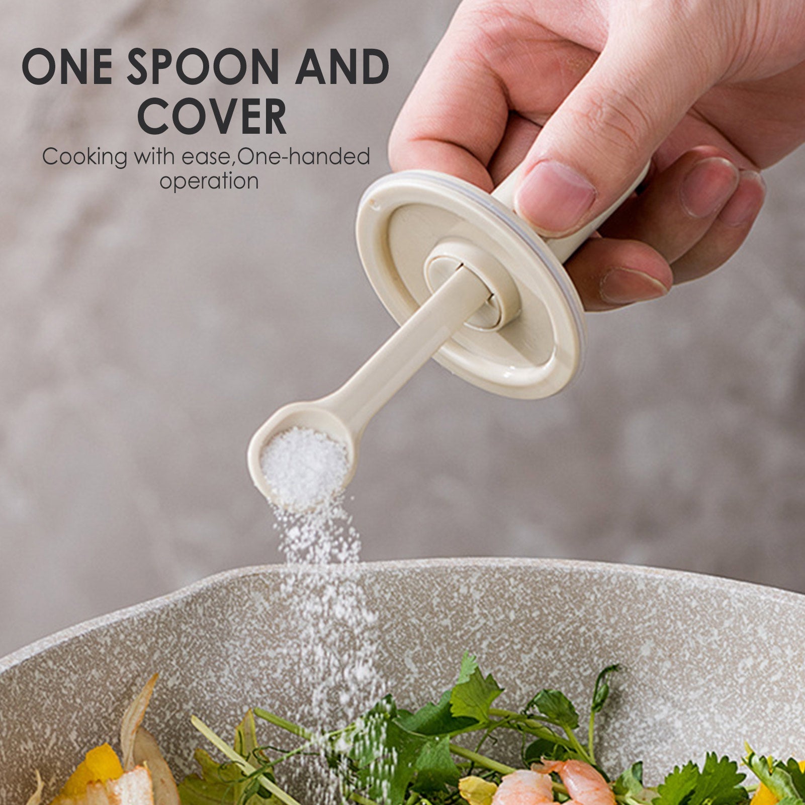 BowLift | Creative Mini Seasoning Jar with Spoon