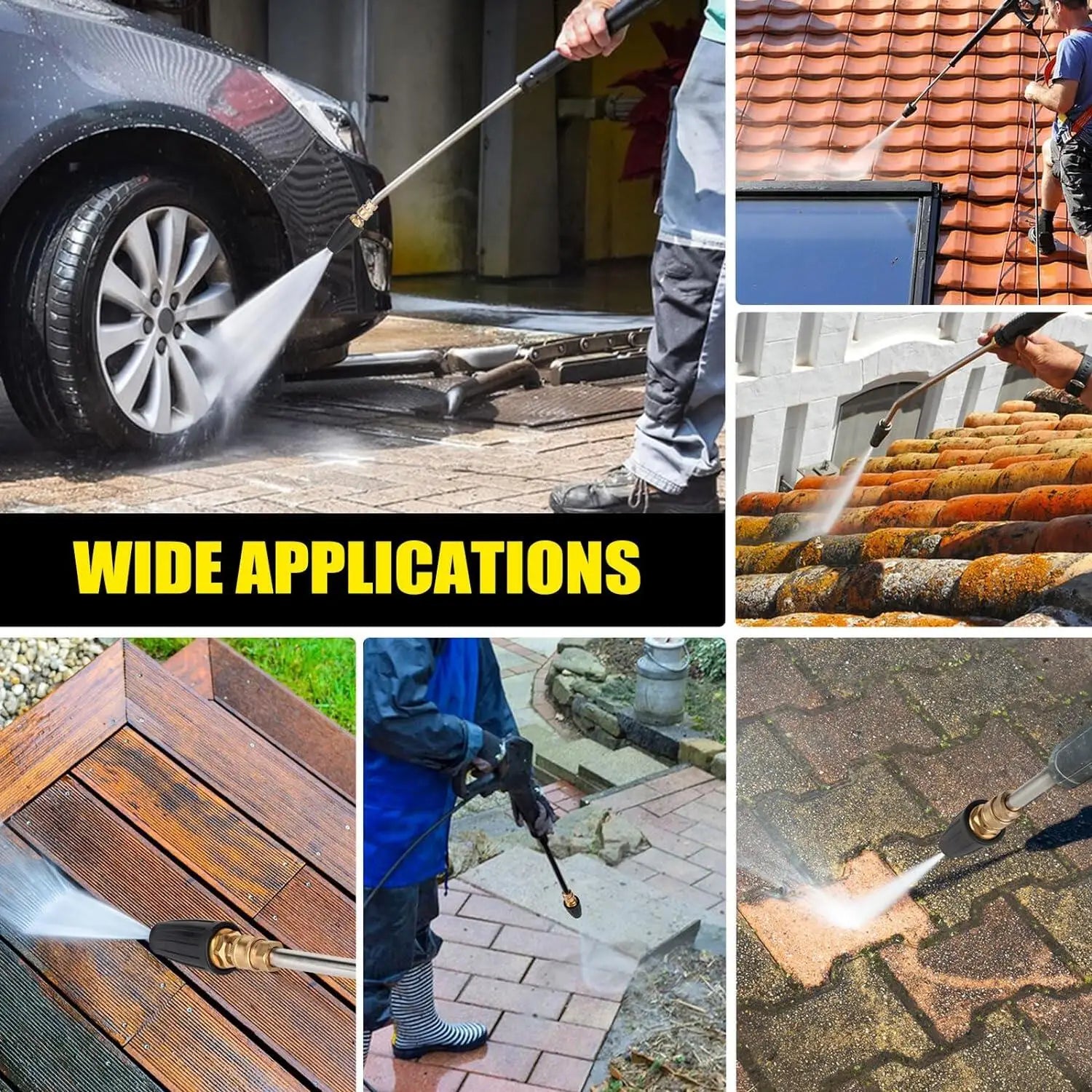 BowLift | 360 Rotating High Pressure Nozzle Sprayer