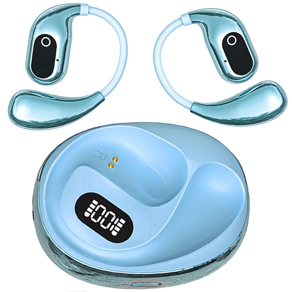 BowLift | AI Smart Translator Earbuds with Bluetooth 5.3, Open-Ear Language Translation Headphones for Travel, Business, and Sports