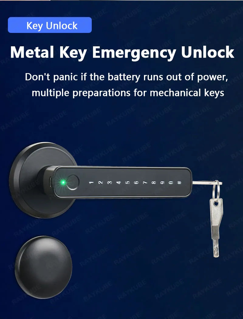 BowLift | 4 in 1 Smart Digital Fingerprint Lock