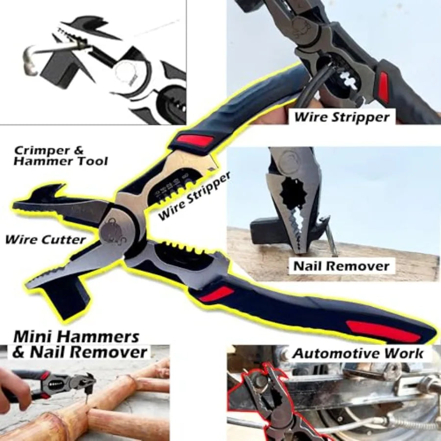 BowLift | 5 in 1 Multifunctional Electrician Plier Wire Cutter - Shipping to USA only