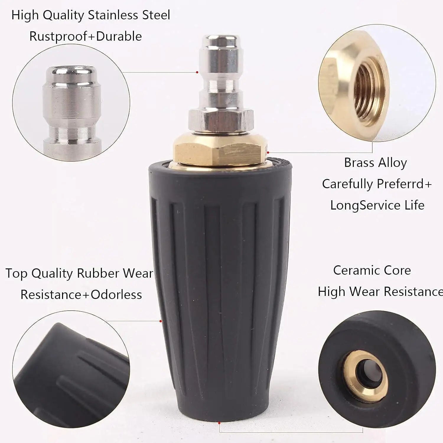 BowLift | 360 Rotating High Pressure Nozzle Sprayer