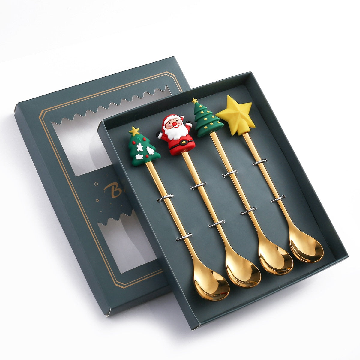 BowLift | 4Pcs Christmas Best Wishes Tableware Set
