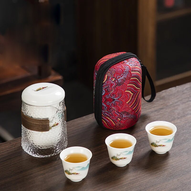 BowLift | Forest Deer Ceramic Tea Set