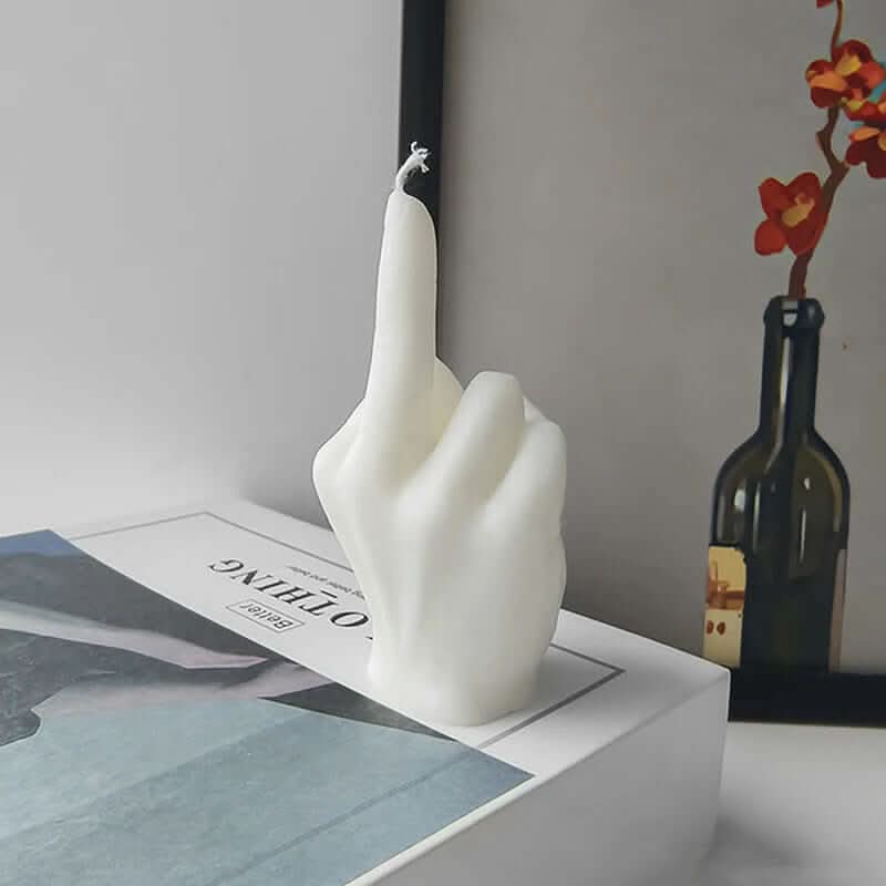 BowLift | Hand Gesture Candle – Scented Soy Wax Decoration