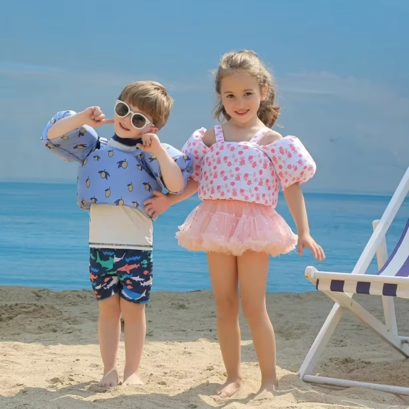 BowLift | Infant Safety Swim Trainer with Buoyancy Vest and Arm Floats