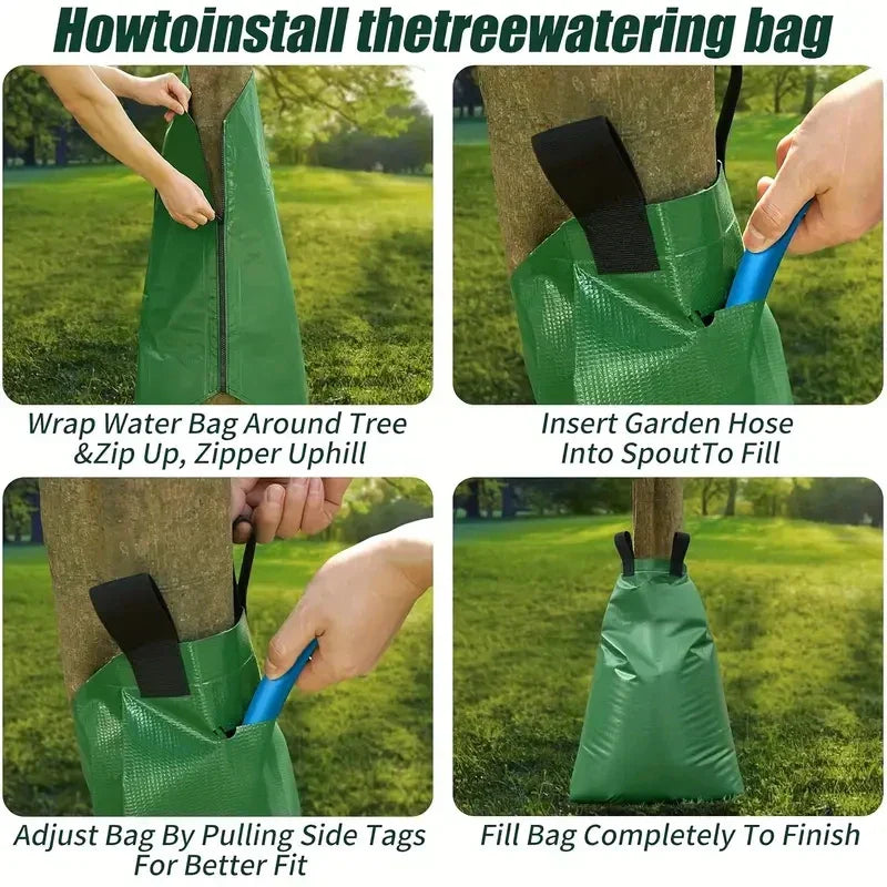 BowLift | AquaTree 20 | Reusable Tree Watering Bag | Effective Drip Irrigation