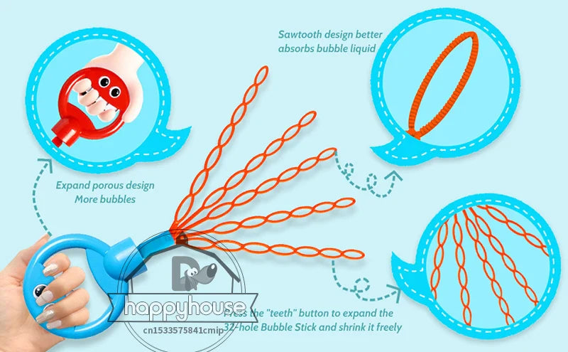 BowLift | Children's Bubble Wand Toy