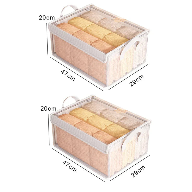 BowLift | ClearBoxx Storage Box | Transparent & Durable Design | Foldable & Space-Saving