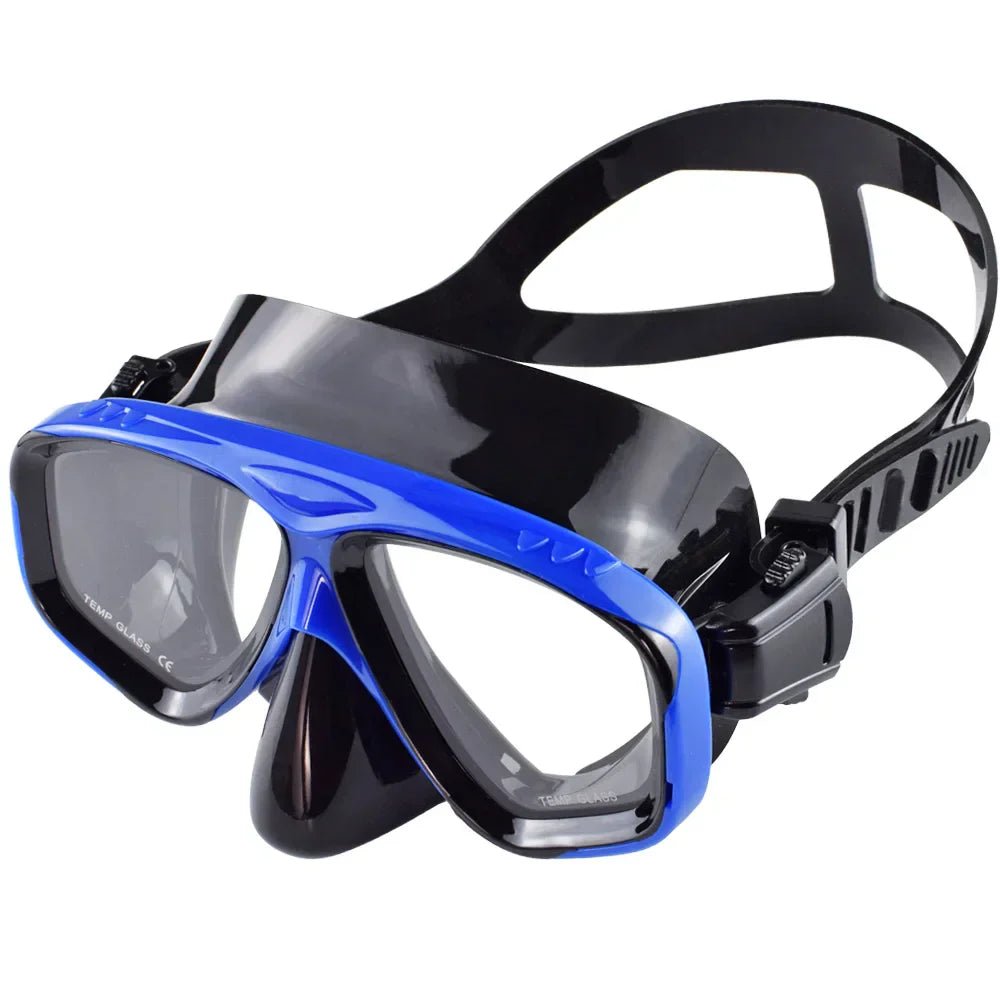 BowLift | Aquanisa Dive Mask | 180° HD Glass Visibility | Hypoallergenic & Sealing | For Snorkeling & Swimming