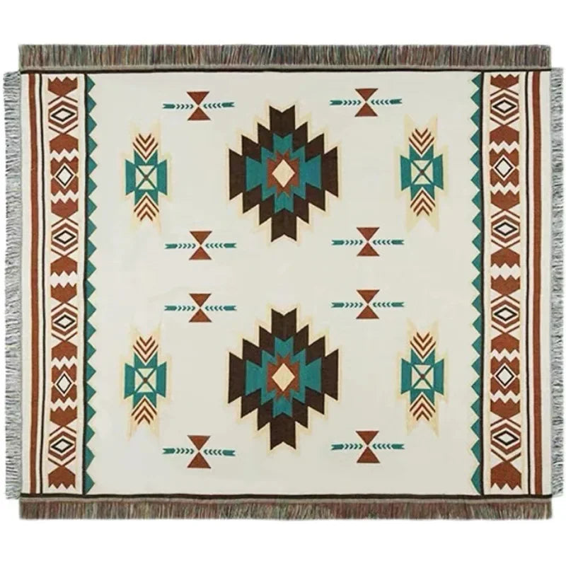 BowLift | Outdoor Bohemian Picnic Blanket - Moisture-resistant Camping and Picnic Blanket in Ethnic Style