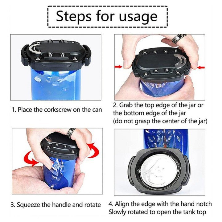 BowLift | Reusable Portable Can Cutter Bottle Opener