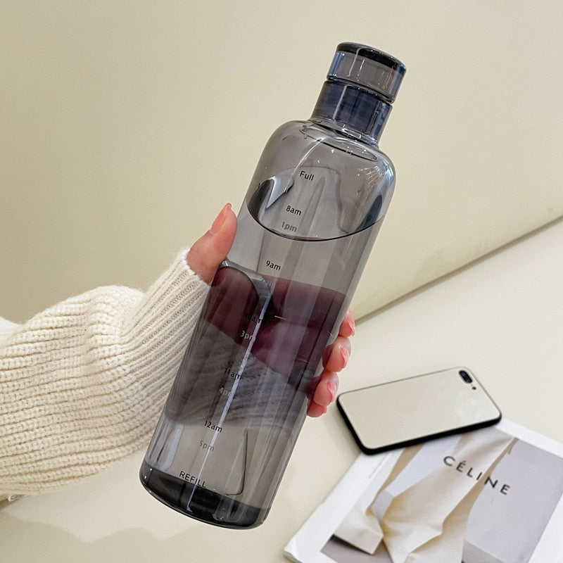 BowLift | Time Scale Heat-Resistant Glass Water Bottle
