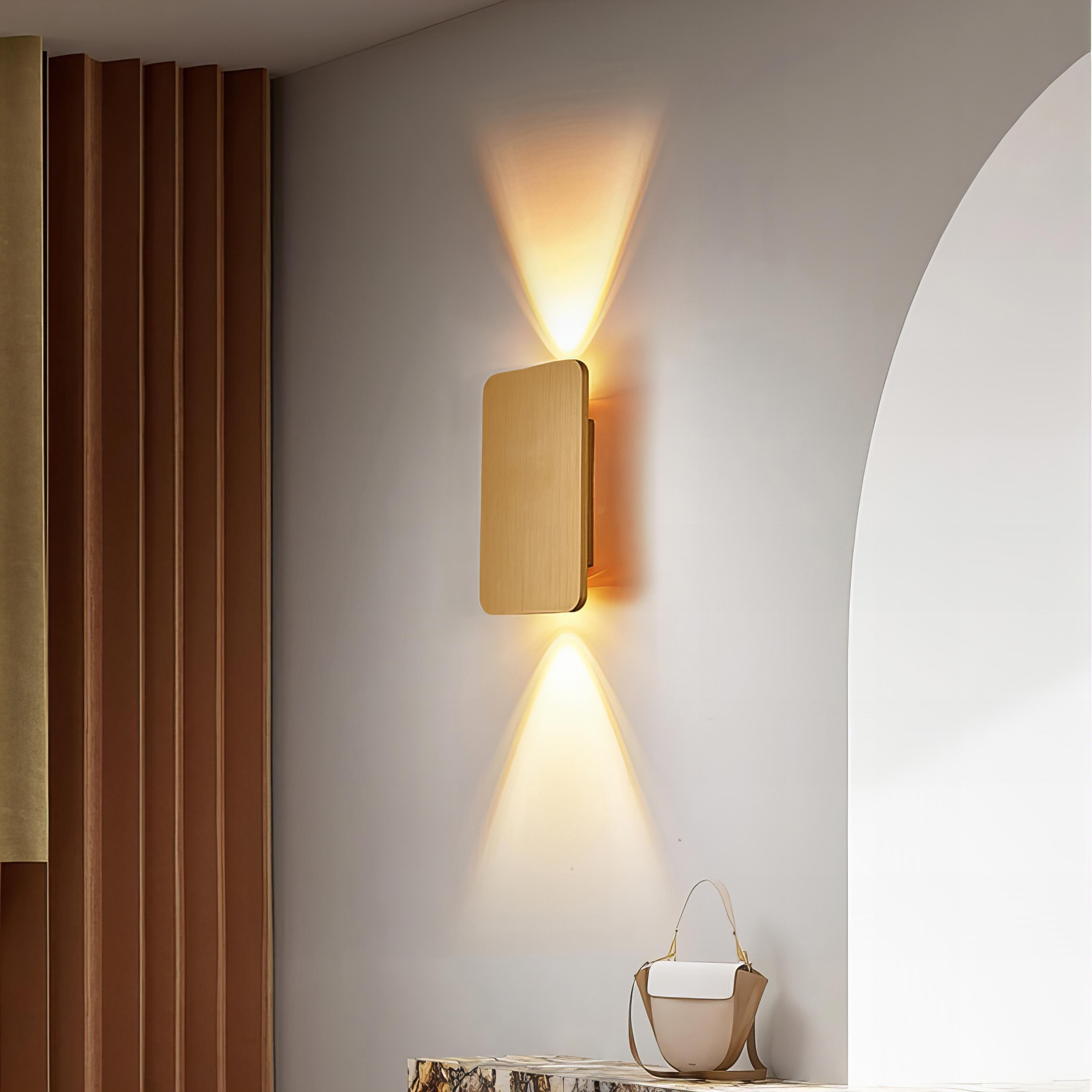 BowLift | Koda - Rectangular Up/Down Wall Light Warm White