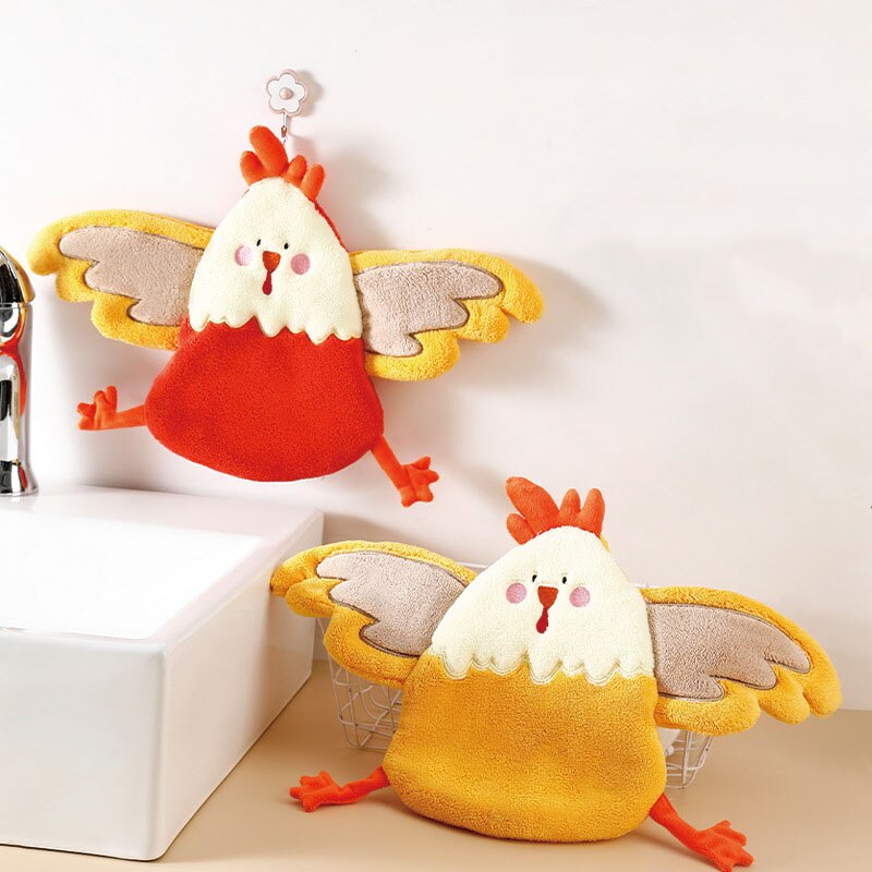 BowLift | Chicken Shaped Quick Drying Hand Towel