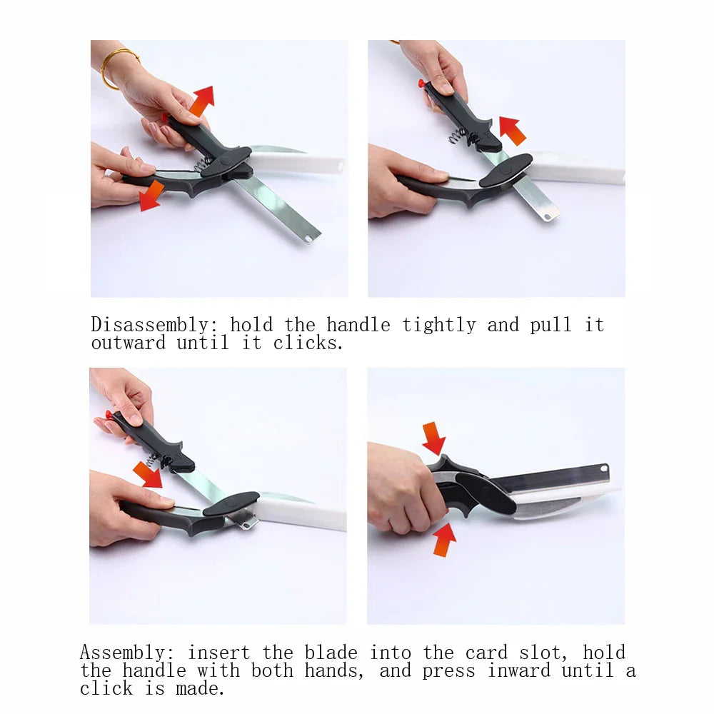 BowLift | 2 in 1 Scissors with Cutting Board