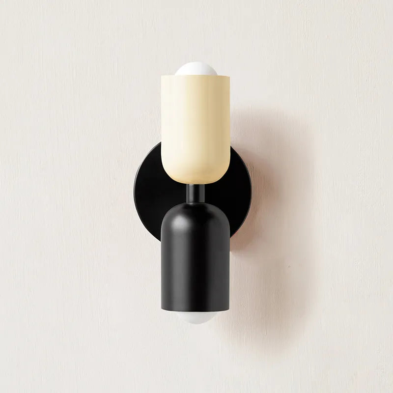 BowLift | Double Head Wall Lamp Black Base
