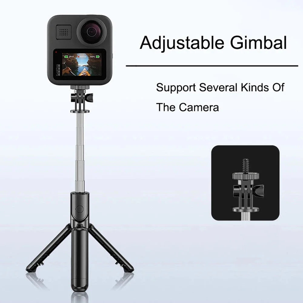 BowLift | Bluetooth Selfie Stick Tripod with Fill Light