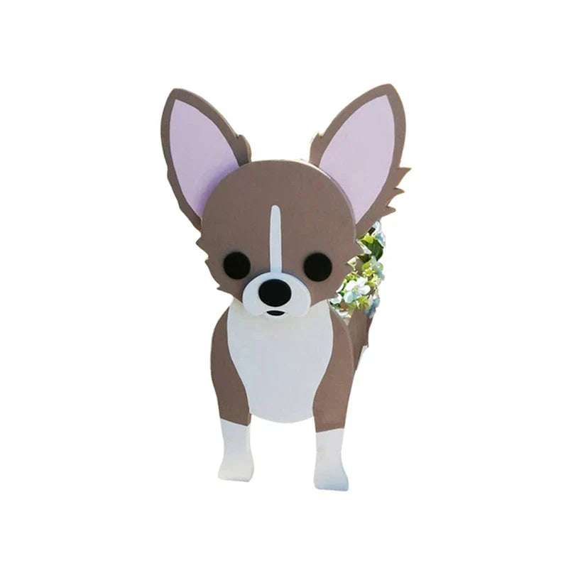 BowLift | Flower Pot - Pawsome - Dog Plant Container - Various Breeds