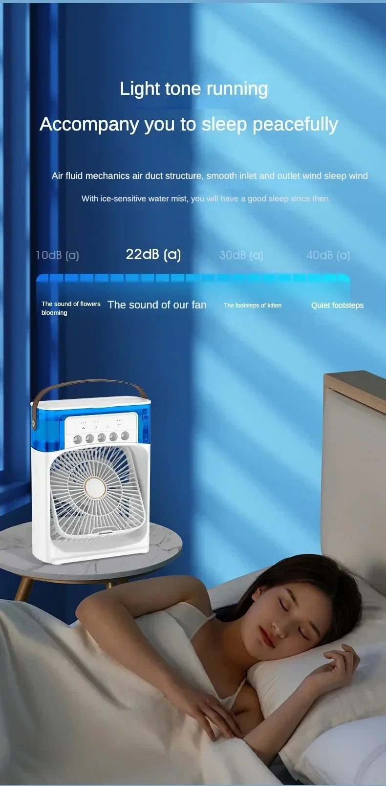 BowLift | AirMist Pro Desktop Humidifier Fan