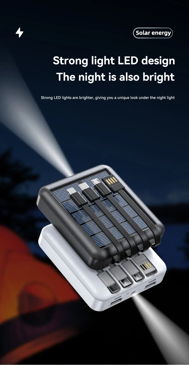 BowLift | 4 in 1 Solar Charging Power Bank