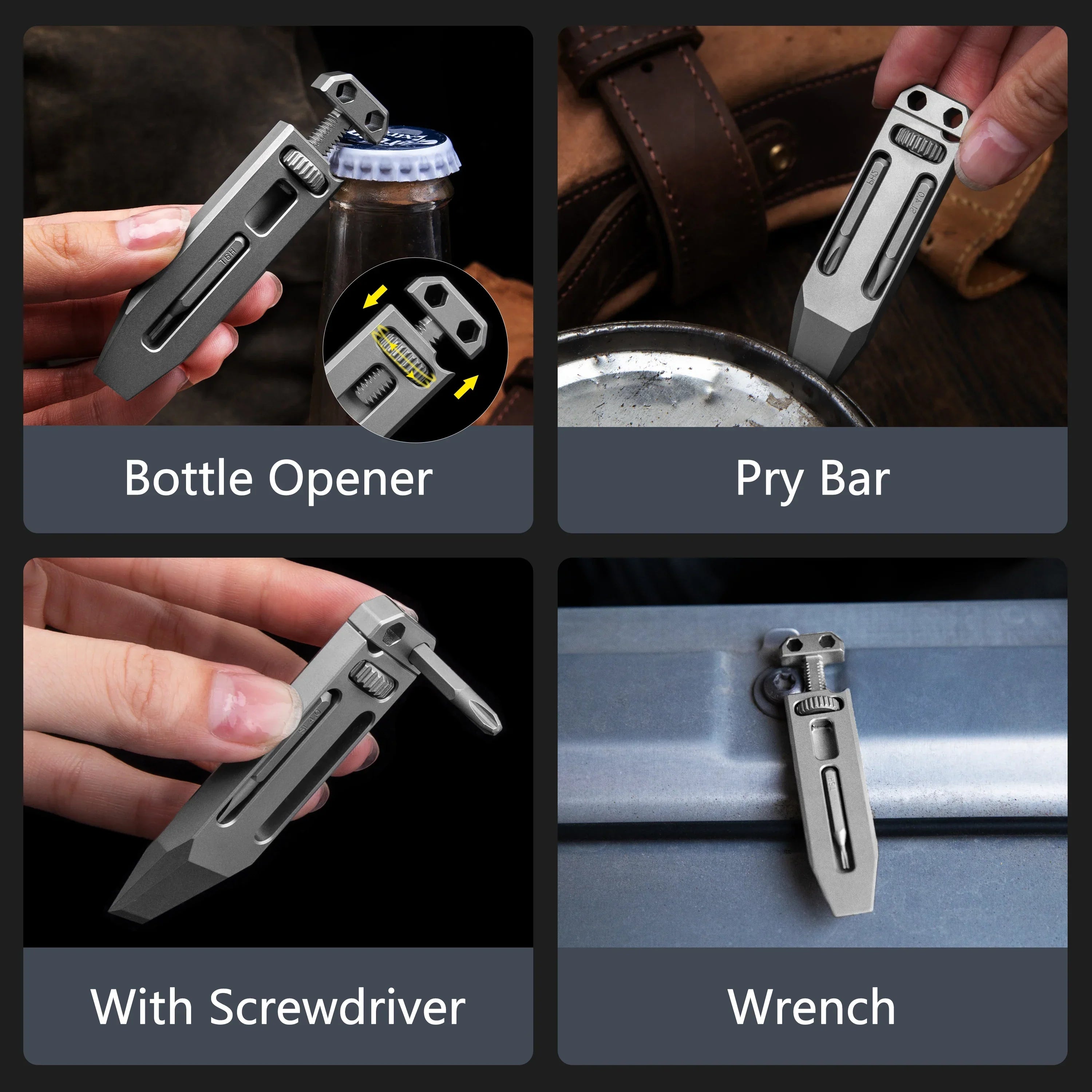 BowLift | Titanium Alloy Telescopic Camping EDC Multifunctional Tool