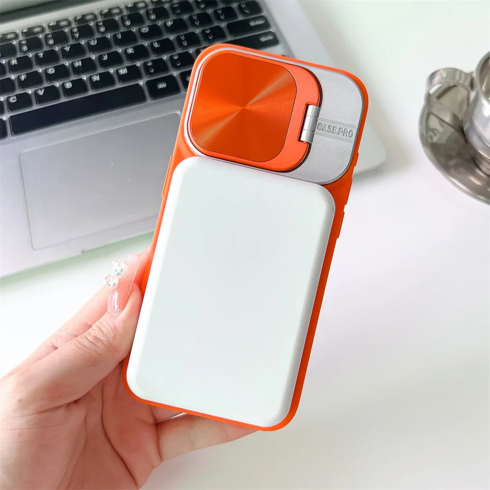 BowLift | Magsafe Silicone Lens Flip IPhone Case