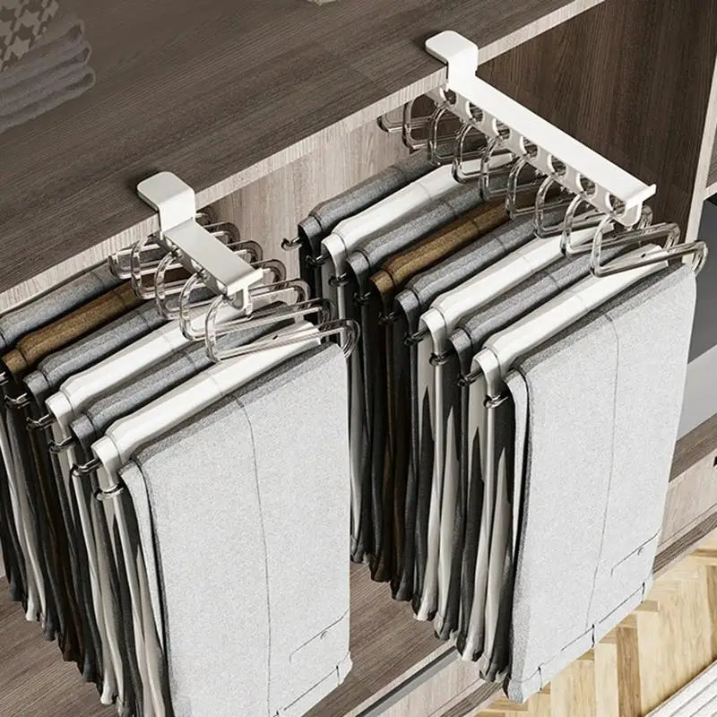 BowLift | Retractable Wardrobe Rail Closet Organizer Hanger