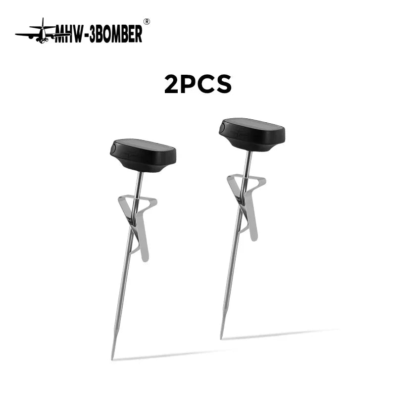 BowLift | MHW-3BOMBER Digital, instant-read coffee thermometer for latte art pen, milk frothing pitcher, stylish barista kitchen accessories for home