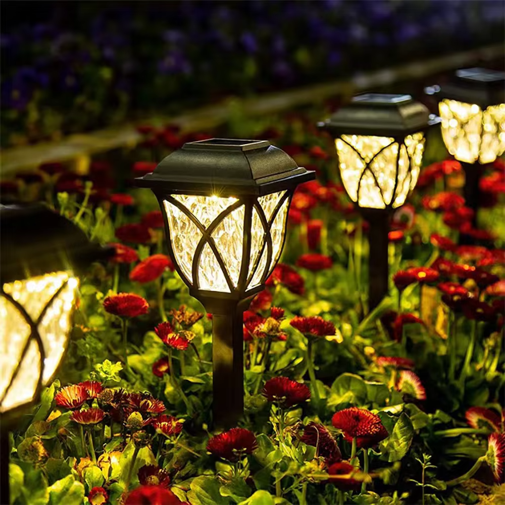 BowLift | 2-Pack Solar-Powered LED Garden Lights for Pathway and Landscape