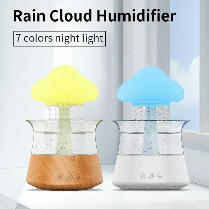BowLift | Cloud Rain Forest Aromatherapy Humidifier Lamp