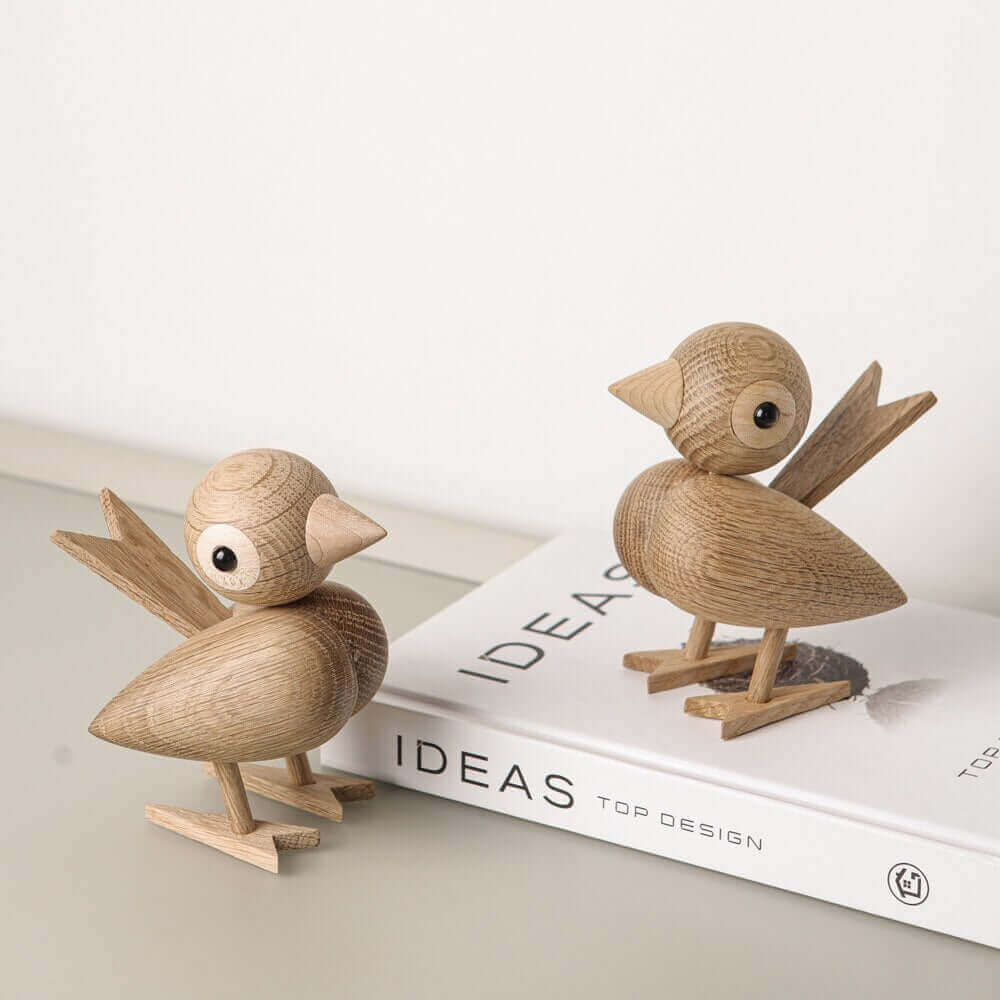BowLift | A little bird told me, Nordic wooden ornament