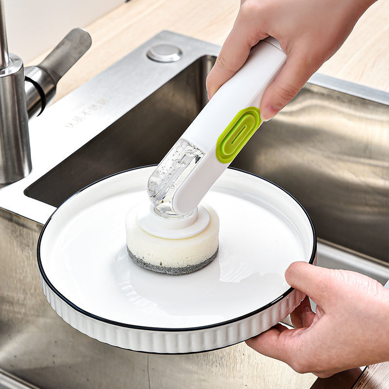 BowLift | Dish Scrubber Soap Dispenser Brush