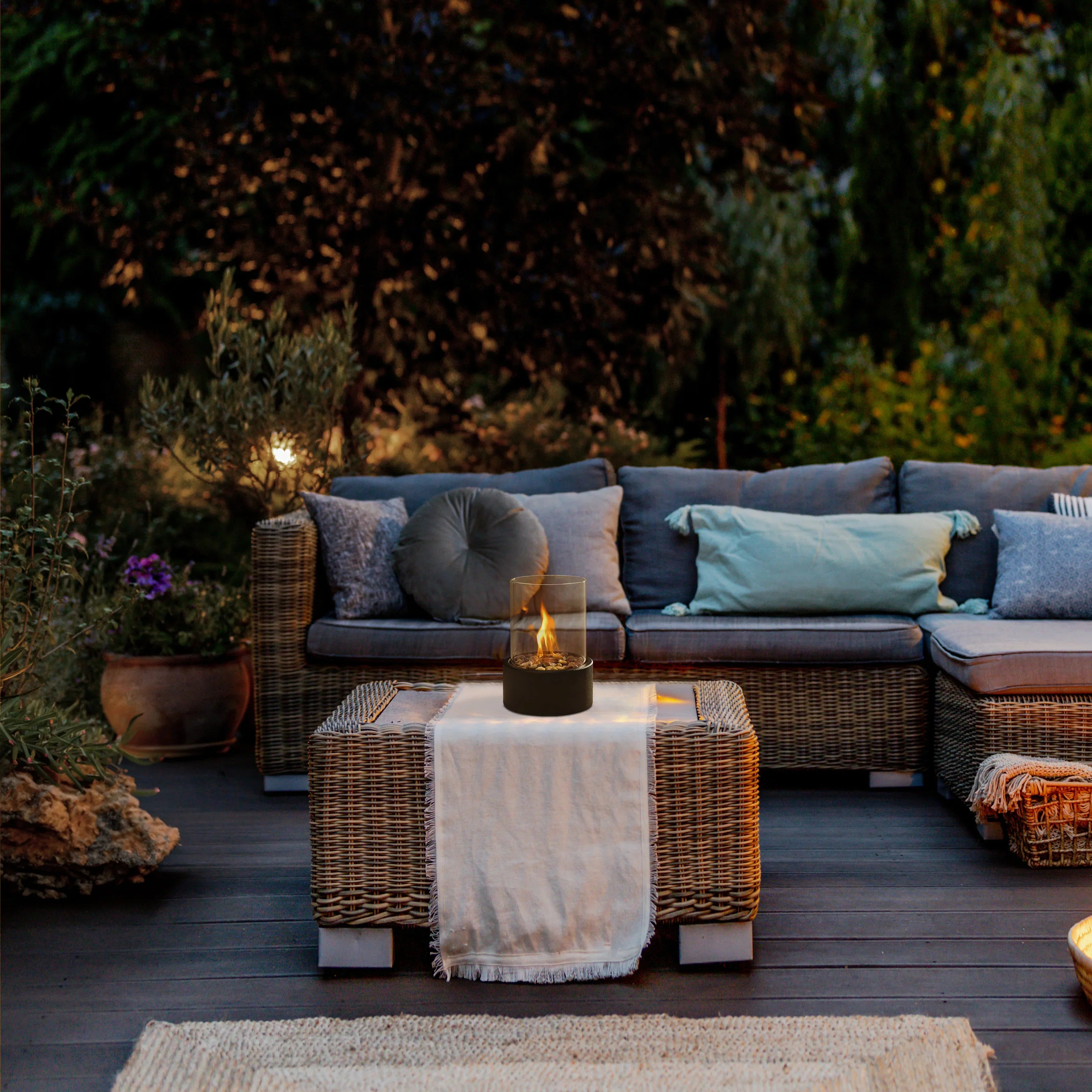 BowLift | TableFlame | Elegant & Modern Table Fire Lantern