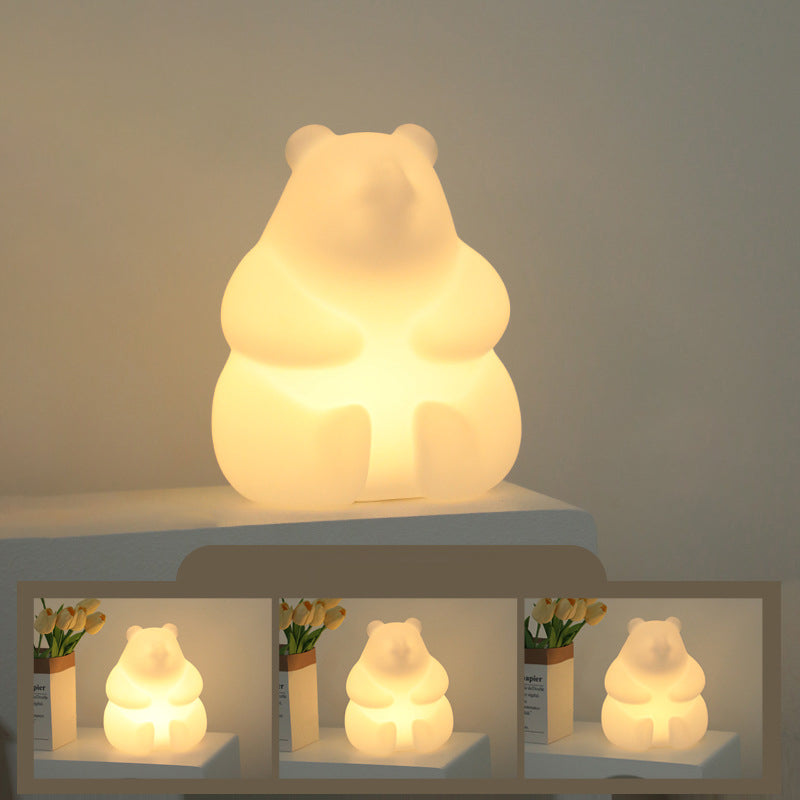 BowLift | Contemporary Creative Bear PE LED Table Lamp for the Living Room