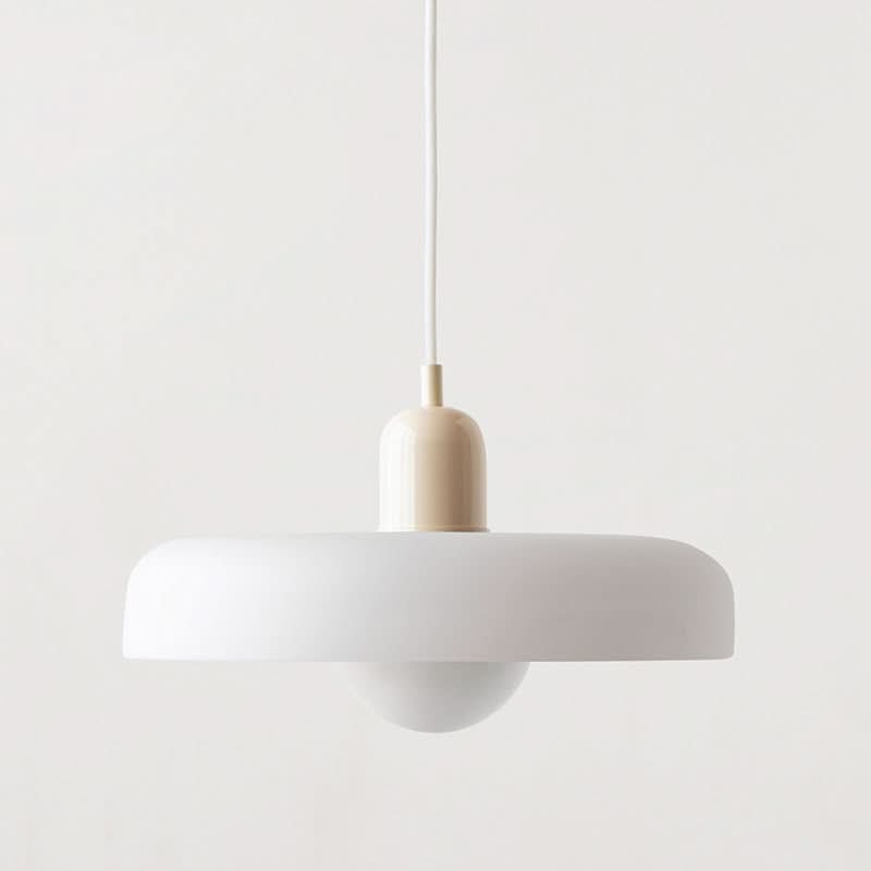 BowLift | Bauhaus Colored Glass Pendant Light