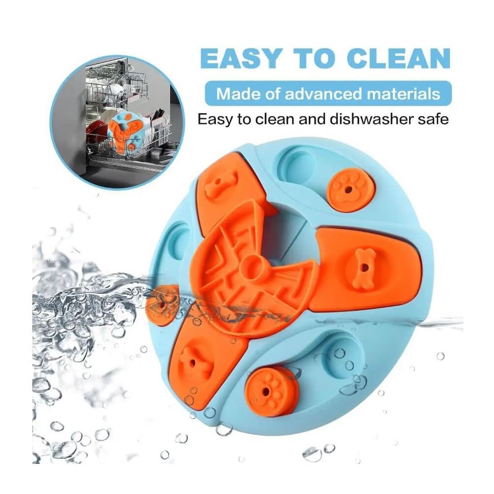 BowLift | Interactive Anti-Sloshing Bowl for Dogs with Rotating Function & Treat Game