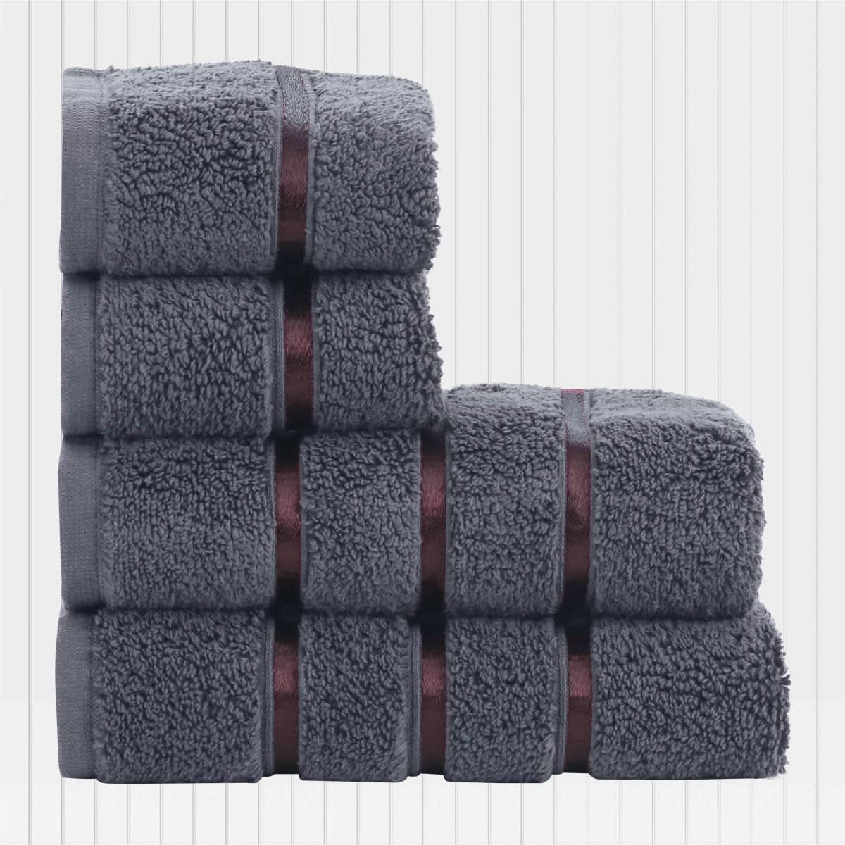 BowLift | Elenora Casa Towels | Soft, Light & Highly Absorbent | Premium Cotton | Elegant Hand & Face Towels for Stylish Care