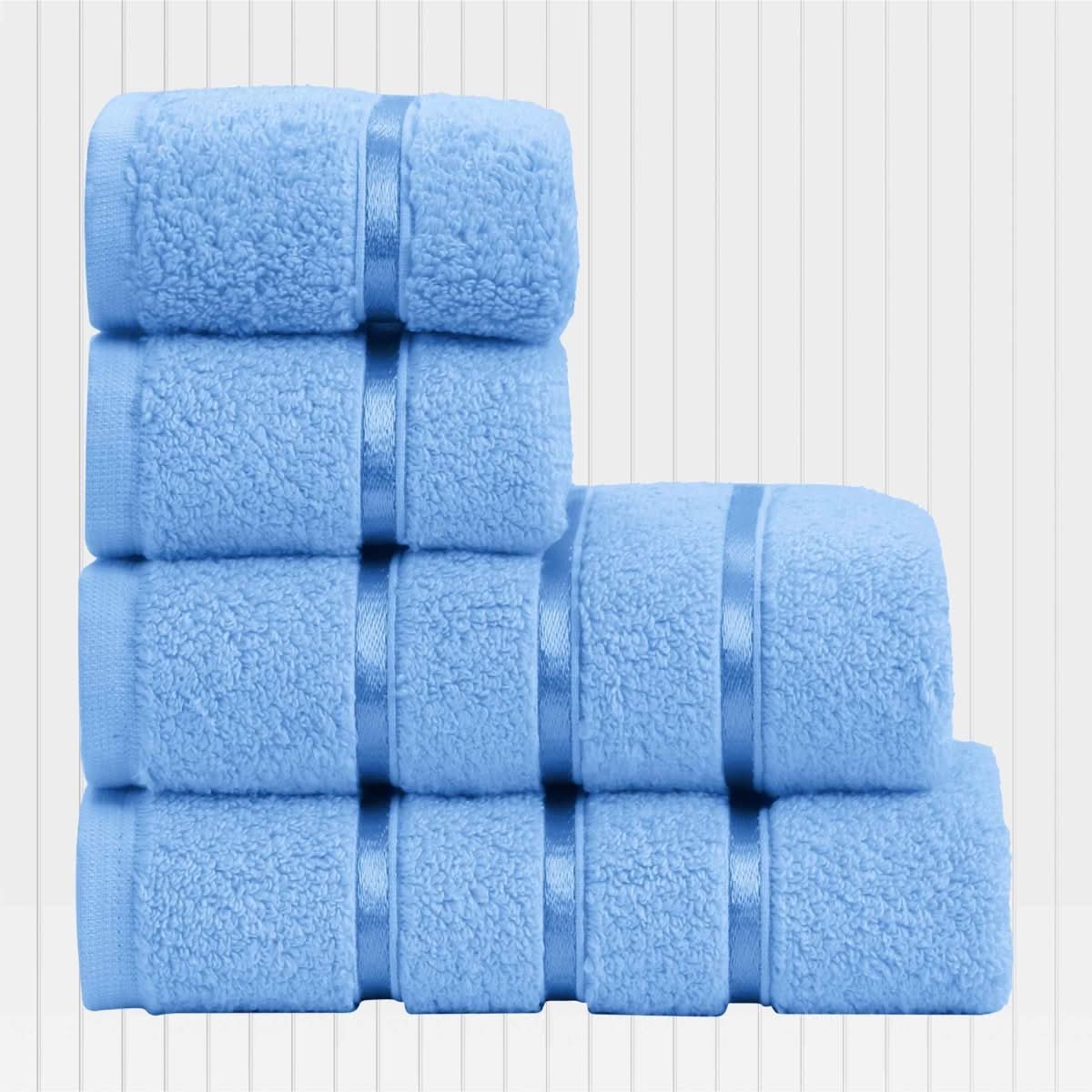 BowLift | Elenora Casa Towels | Soft, Light & Highly Absorbent | Premium Cotton | Elegant Hand & Face Towels for Stylish Care