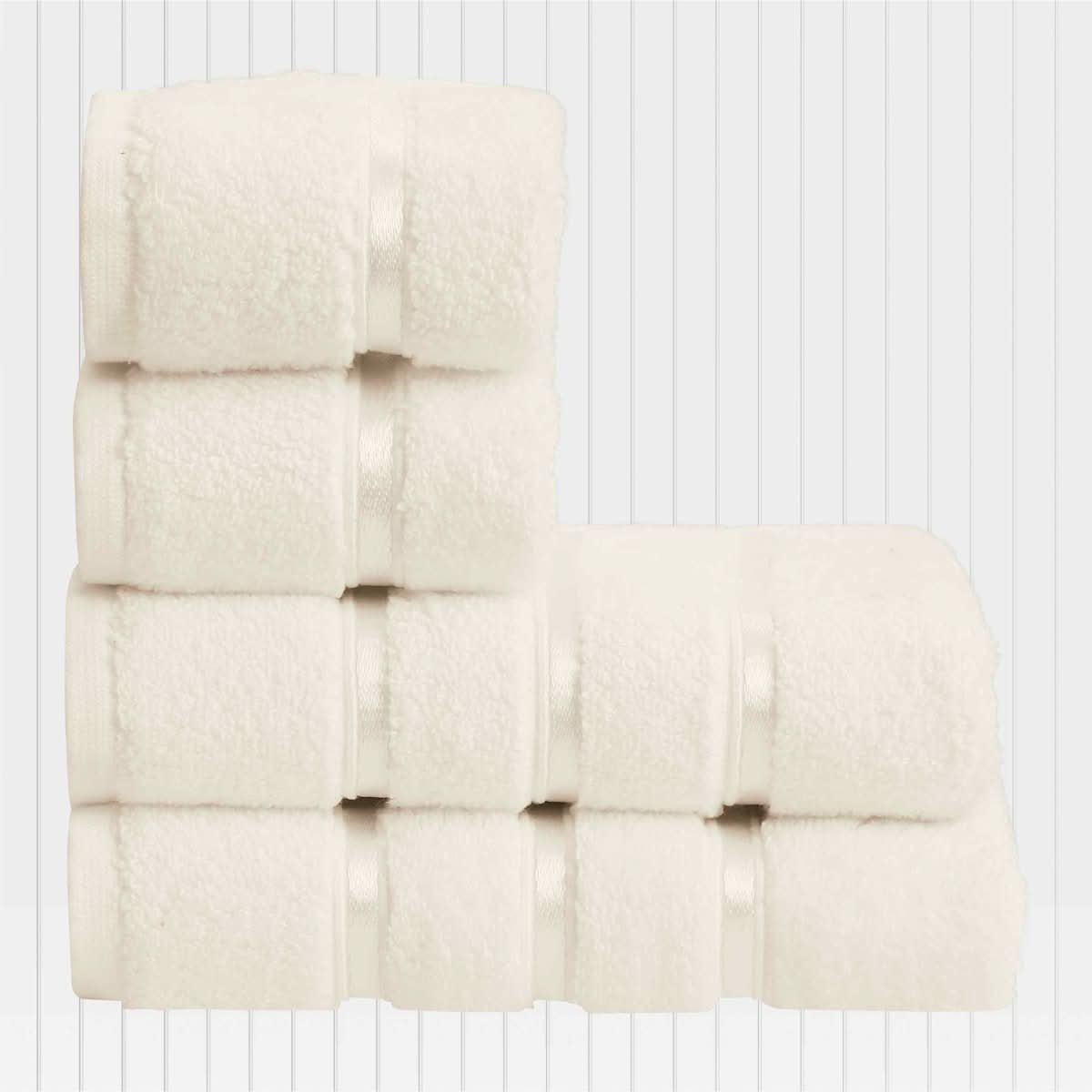 BowLift | Elenora Casa Towels | Soft, Light & Highly Absorbent | Premium Cotton | Elegant Hand & Face Towels for Stylish Care