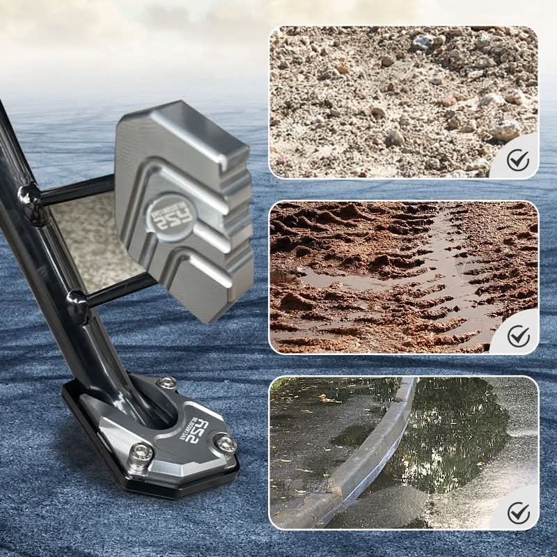 BowLift | Anti-Sink Motorcycle Stand Pad for Stable Parking