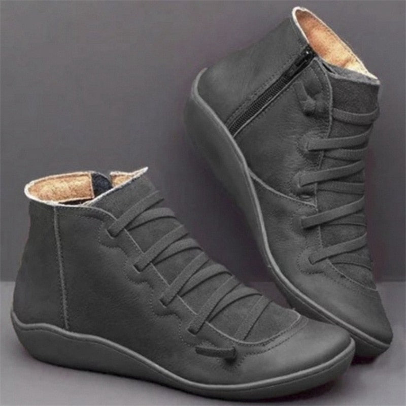 BowLift | leather - Women's boots comfort shoes