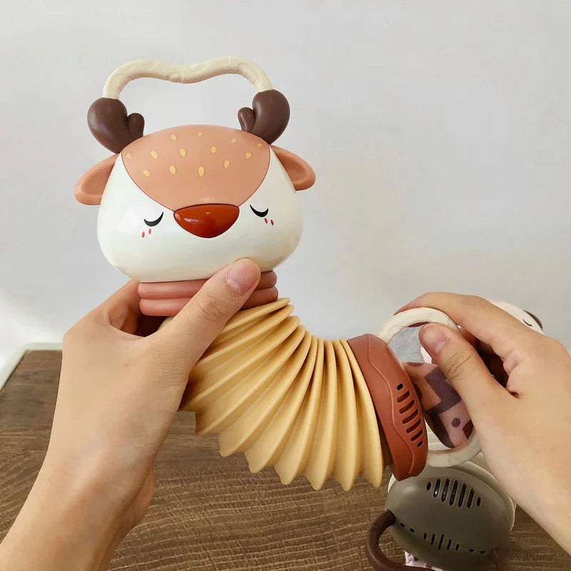 BowLift | 2-in-1 Baby Accordion and Rattle - Stimulate the Senses with Soothing Sounds