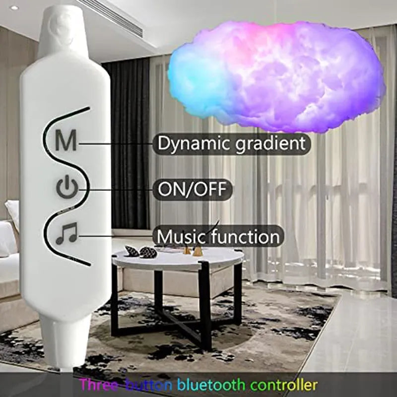 BowLift | Cloudscape Glow 3D Cloud Smart Bedroom Light