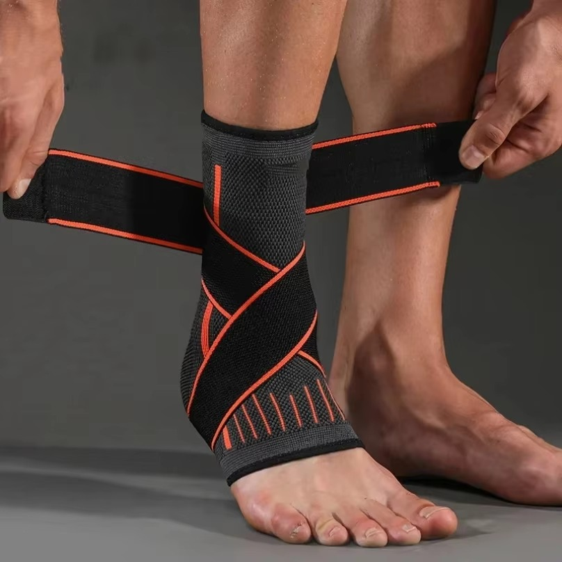 BowLift | Adjustable Compression Ankle Support Brace for Sports and Workout